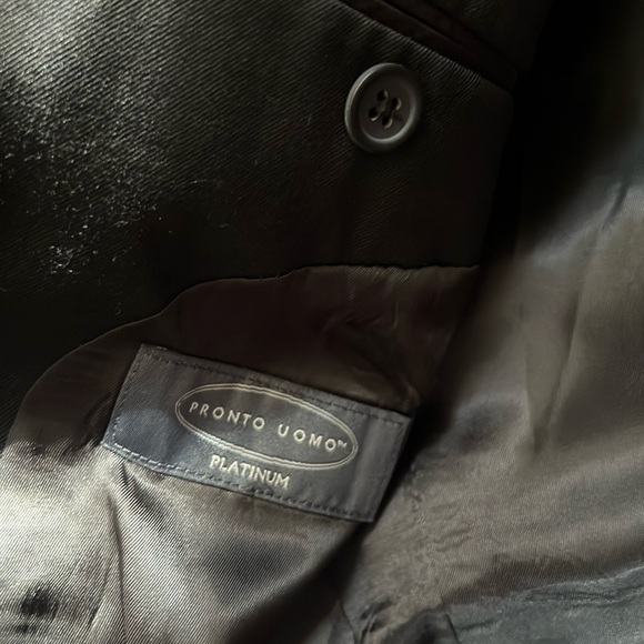 PRONTO UOMO PLATINUM WOOL oversized  BLAZER Y2K Blazer - Picture 5 of 12